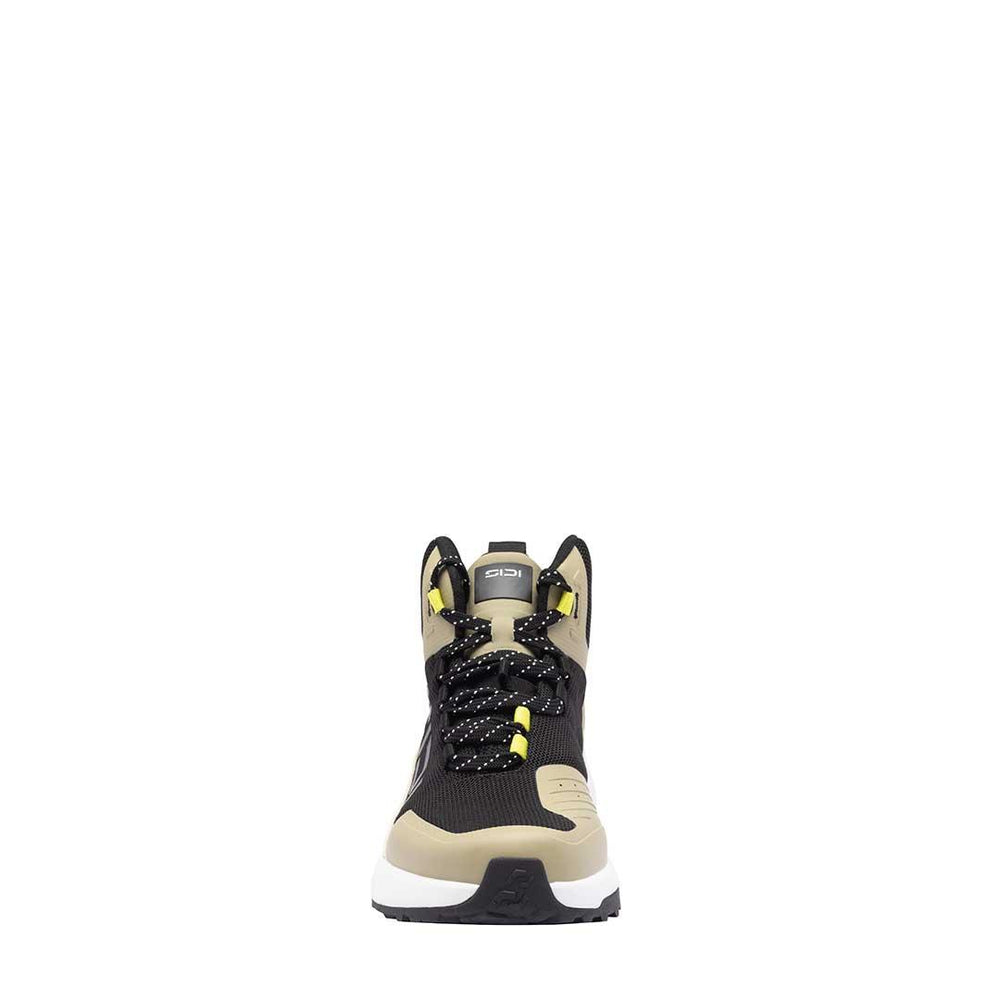 Sidi Nucleus Air Motorcycle Ankle Boots - Black/Dark Sand