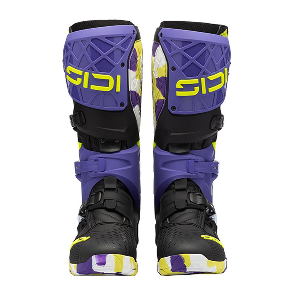 Sidi Crossair X Motocross Boots - Black/Violet