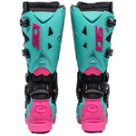 Sidi Crossfire 3 SRS CE Boots Black Mint Pink
