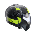Caberg Duke Evo Indy Matt Gun Metal Yellow Fluo Black Helmet