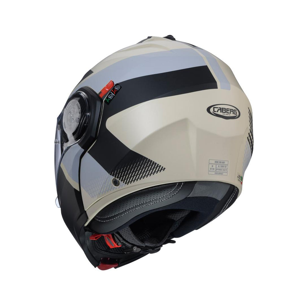 Caberg Duke Evo Indy Matt Sand Black Grey Helmet