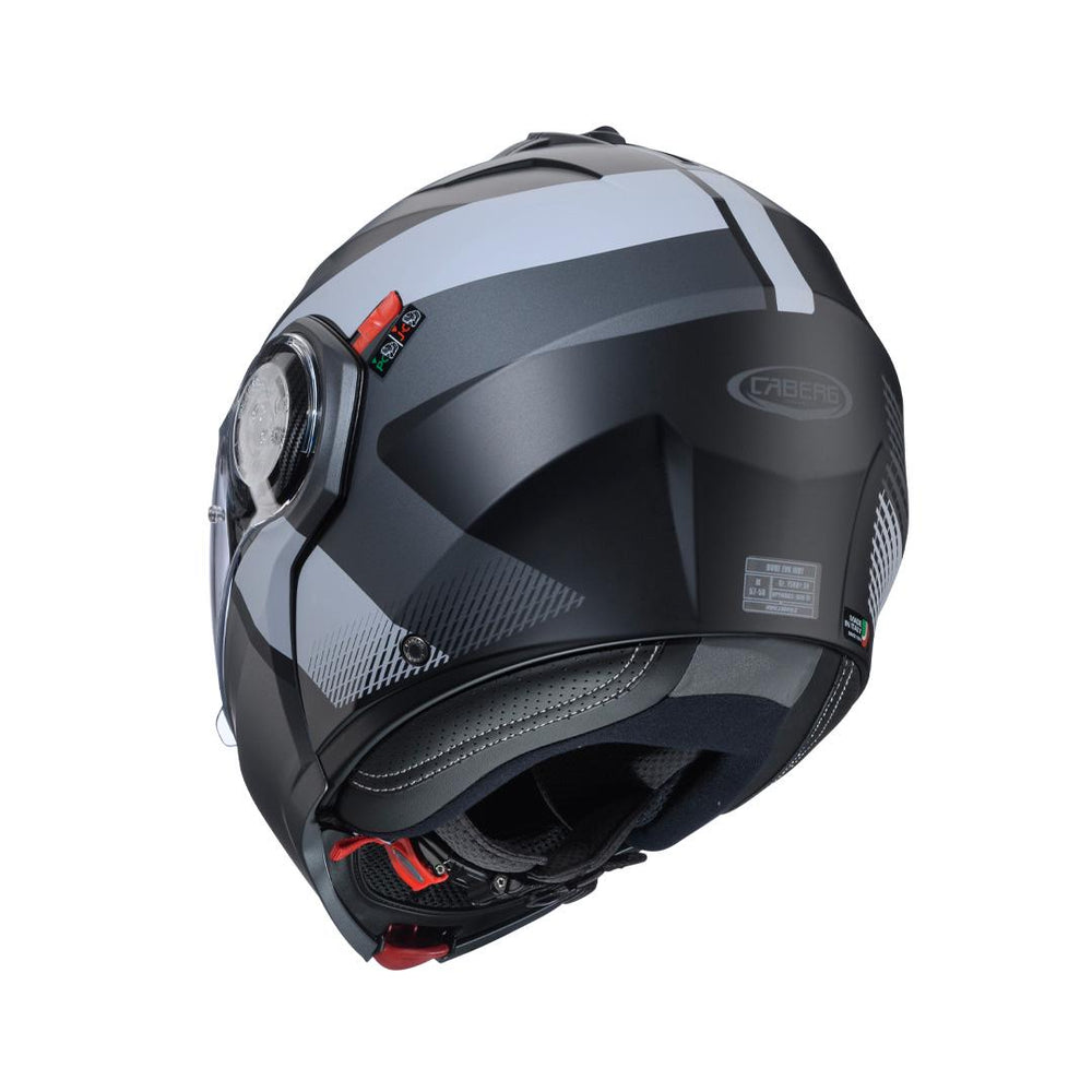 Caberg Duke Evo Indy Matt Black Gun Grey Helmet