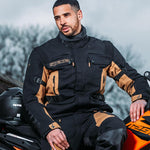 Spada Ascent V3 CE WP Jacket Black Tan