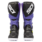 Sidi Crossfire 3 SRS Motocross Boots - Violet/Black/Fluro Yellow