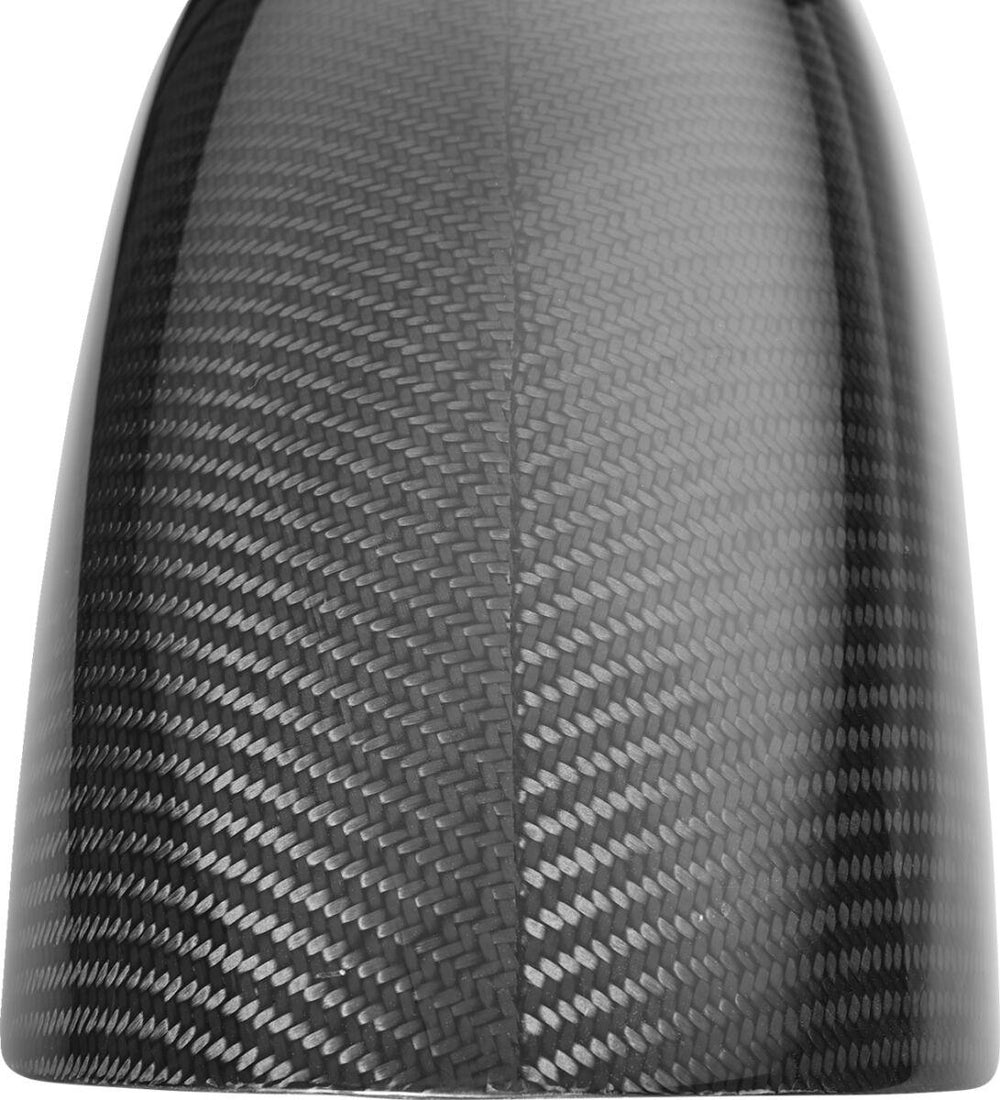Slyfox Carbon Shorty Fender For Harley Davidson FLH 1868 ABS 2021 48.3 cm (19") Front - Black Gloss