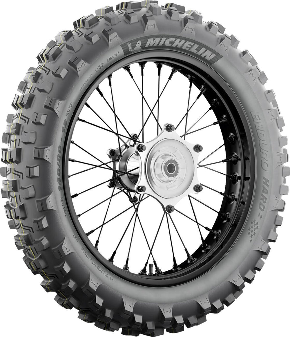 Michelin Enduro Hard 2 Rear Tyre Blackwall  70R 140 80-18"