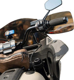 Klock Werks Flare Hand Guards For Harley Davidson FLHLT 1923 ABS 2026 - Bronze/Brown