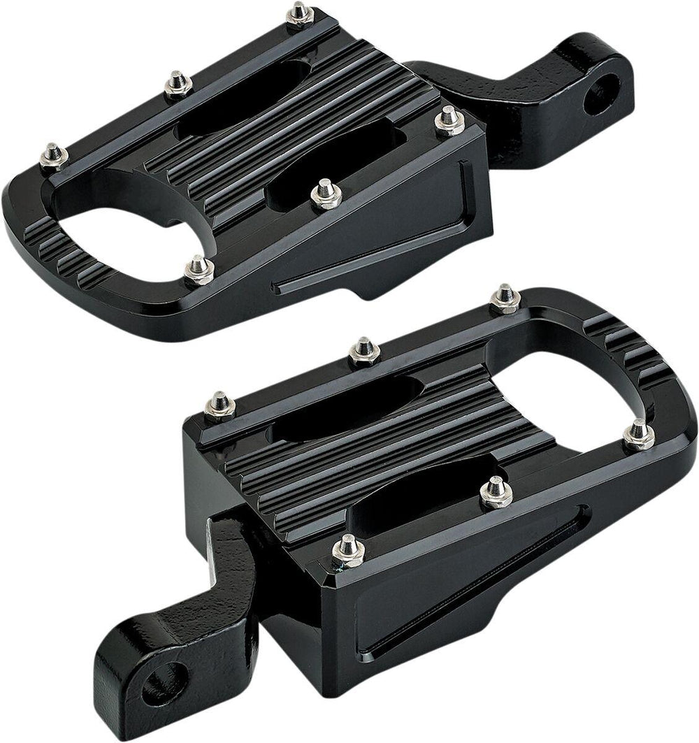 Biltwell Punisher Footpegs For Harley Davidson FXCW 1584 2009 - Black