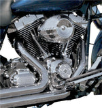 S&S Cycle Stealth Air Cleaner Cover For Harley Davidson FLD 1690 2012-2013 - Chrome