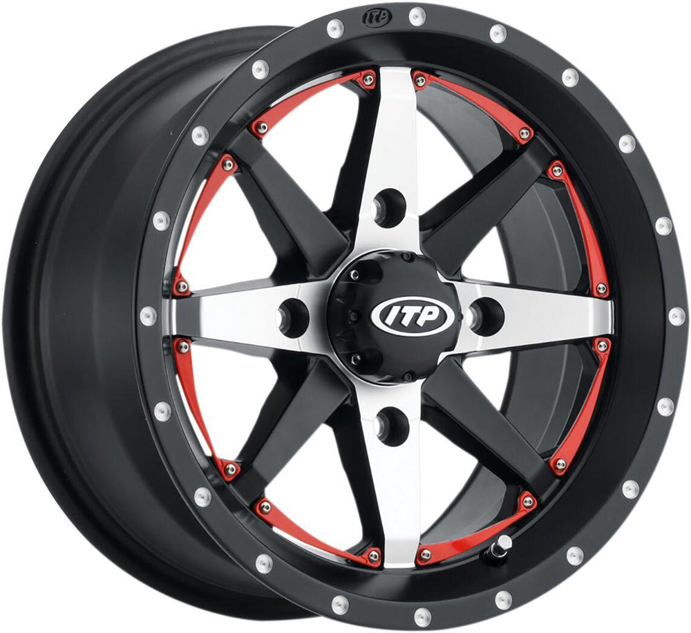ITP Cyclone Wheel For TGB Blade 1000 EFI 4X4 2018-2023 Fits Front Or Rear 15 x 7" - Black