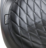 LE Pera Sanora Sport Solo Seat For Harley Davidson FLSTF 1450 2006 Diamond - Black