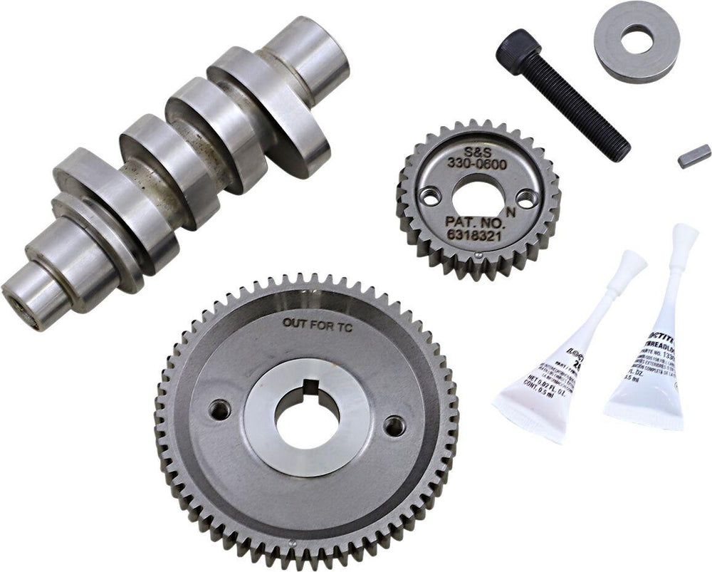 S&S Cycle 590G Gear Drive Camshaft Kit For Harley Davidson FLDE 1750 2018-2020 - Raw
