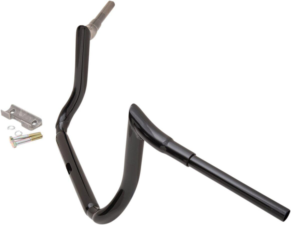 LA Choppers 1-1/2" Grande Prime Ape Hanger Handlebar For Harley Davidson FLHR 1690 2014-2015 25.5 cm (10") - Black