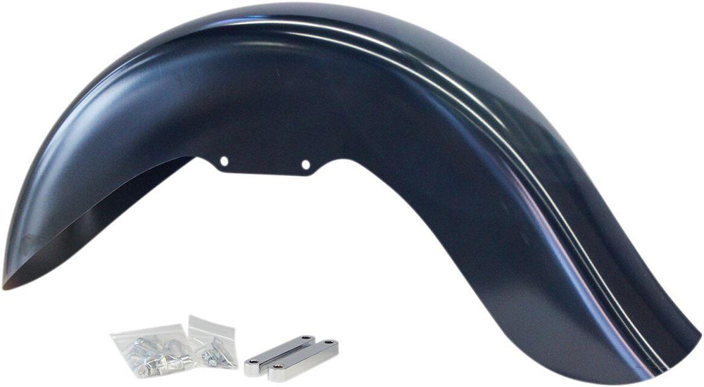 Klock Werks Front Fender For Indian Chief 111 2014-2020 40.6 cm (16")/43.2 cm (17")/45.7 cm (18")/48.3 cm (19") - Black/E-Coating