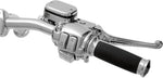 Drag Specialties Handlebar Control Kit with Mechanical Clutch For Harley Davidson FLHR 1340 1996-1998 - Chrome