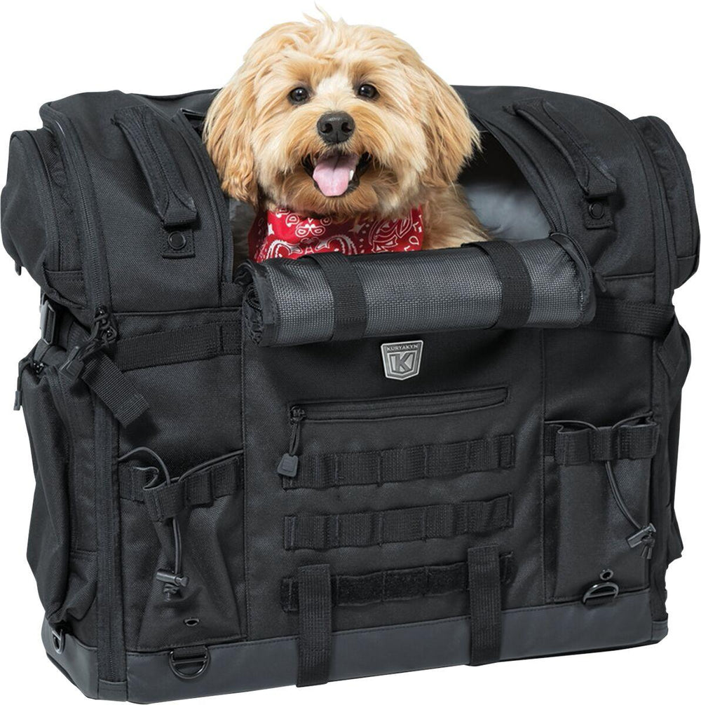 Kuryakyn Pet Palace Titan Pet Carrier Lugge Bag For Honda GL 1500 Goldwing 1988 - Black