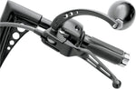 Drag Specialties Slotted Wide Blade Lever Set For Harley Davidson FLD 1690 2012-2013 - Black