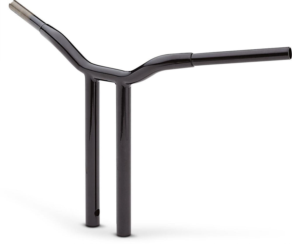 LA Choppers Kage Fighter Welded Straight-Riser Handlebar 40.5 cm (16") - Black