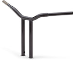 LA Choppers Kage Fighter Welded Straight-Riser Handlebar 40.5 cm (16") - Black