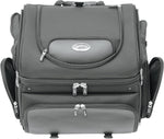 Saddlemen Pet Voyager Rear Carrier Bag - Black/Chrome