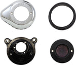 S&S Cycle Air Stinger Stealth Air Cleaner Kit For Harley Davidson FLD 1690 2012-2016 - Chrome