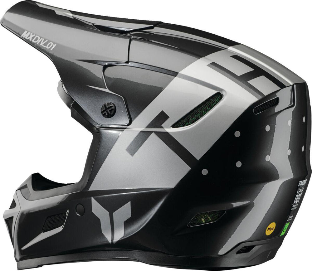Thor Reflex Sport Rogue MIPS Helmet - Charcoal Silver