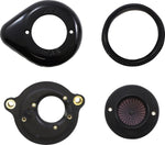 S&S Cycle Air Stinger Stealth Air Cleaner Kit For Harley Davidson FLDE 1750 2018-2020 - Black