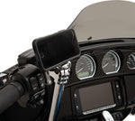 Klock Werks iOmounts Device Mount For Harley Davidson FLHR 1450 2000-2003 - Chrome