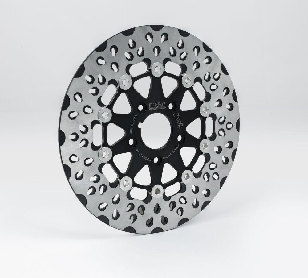 Drag Specialties FTK Series Brake Disc For Harley Davidson FLHR 1340 1994-1998 Front - Black