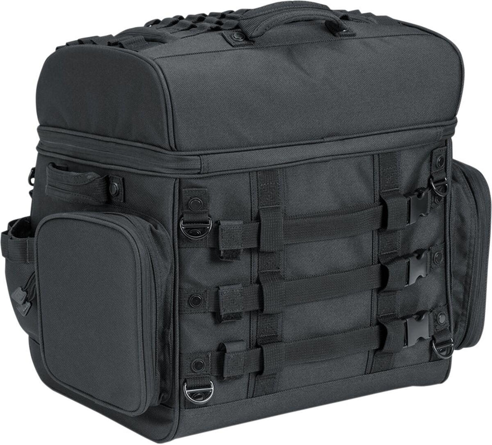 Kuryakyn Momentum Vagabond Sissy Bar Bag - Black/45.9L