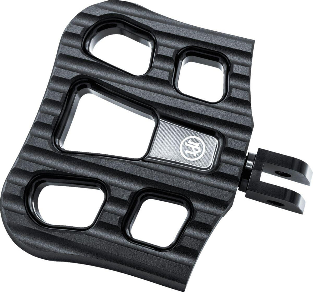 Performance Machine Drifter Floorboards For Harley Davidson FLSB 1750 2018-2024 Front - Black