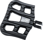 Performance Machine Drifter Floorboards For Harley Davidson FLSB 1750 2018-2024 Front - Black