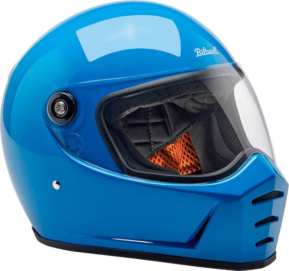 Biltwell Lane Splitter 22.06 Helmet - Gloss Tahoe Blue