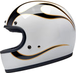 Biltwell Gringo Helmet - Black White