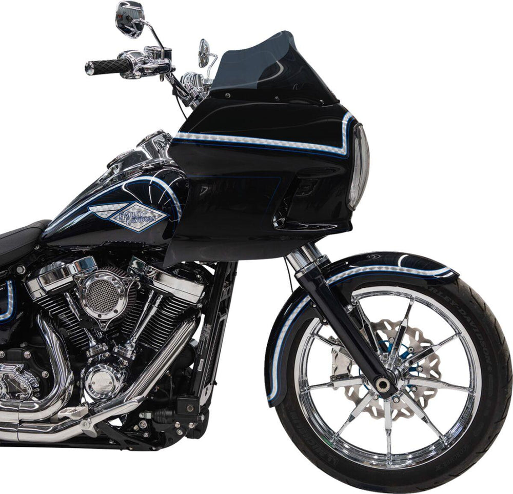 Klock Werks FXRP-Style Fairing Kit For Harley Davidson FXBB 1750 2018-2020 - Black/Powder-Primed/White