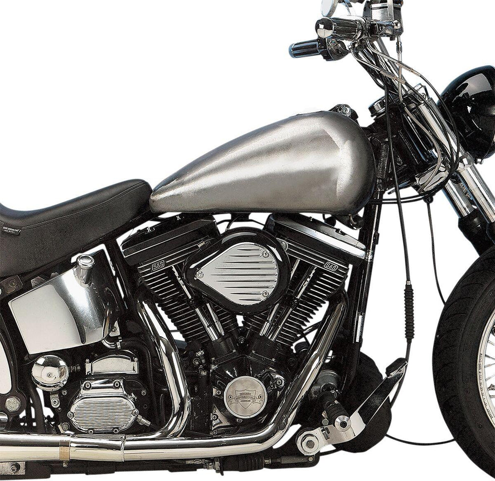 Drag Specialties Fat Bob-Style Gas Tank For Harley Davidson FLHR 1340 1994-1995 - 18.9 Litre Raw