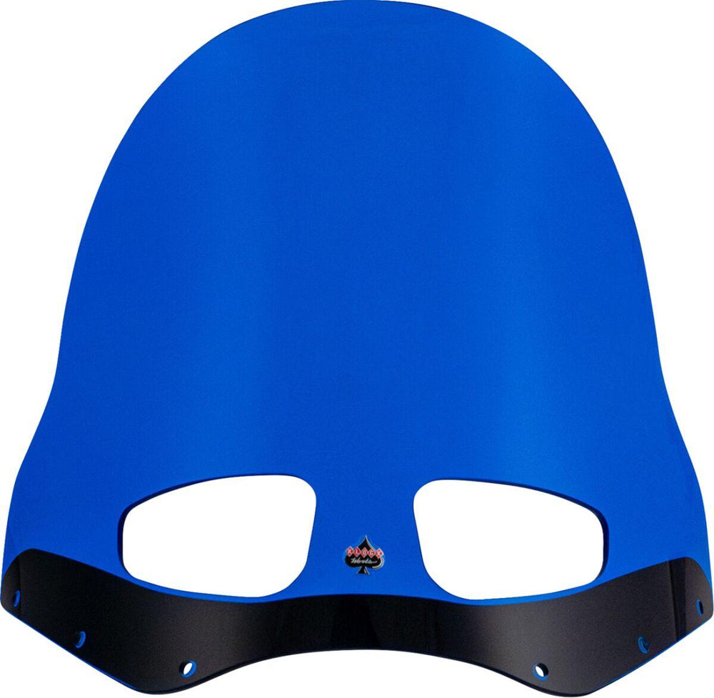 Klock Werks Kolor Flare Windshield For Road Warrior Fairing 38 cm (15") - Blue