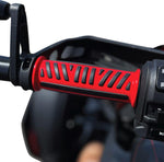Show Chrome Combat Grips For Can Am Ryker 600 ACE 2019-2024 - Black/Red
