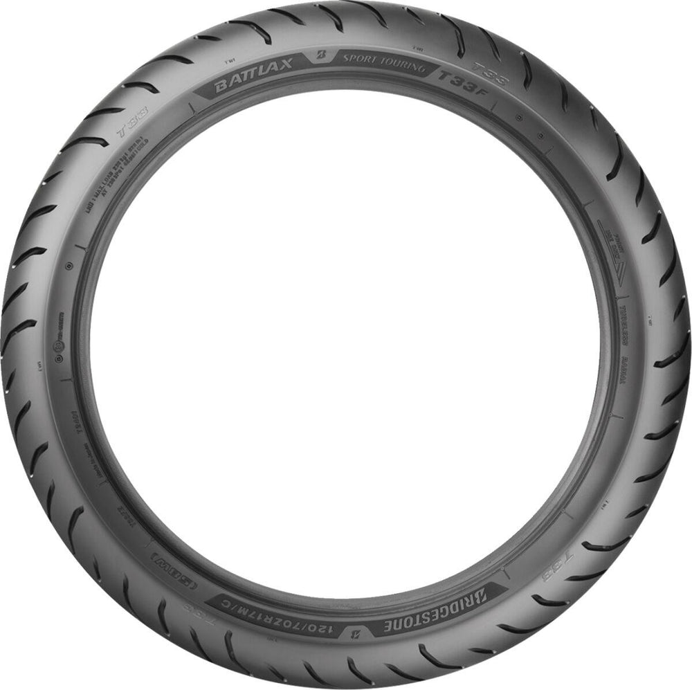 Bridgestone T33 Front Tyre Blackwall TL 59V 110 80R19"