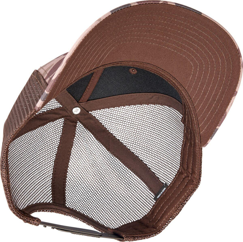 Biltwell Mens Adult Bark Hat One Size - Camo Brown Grey
