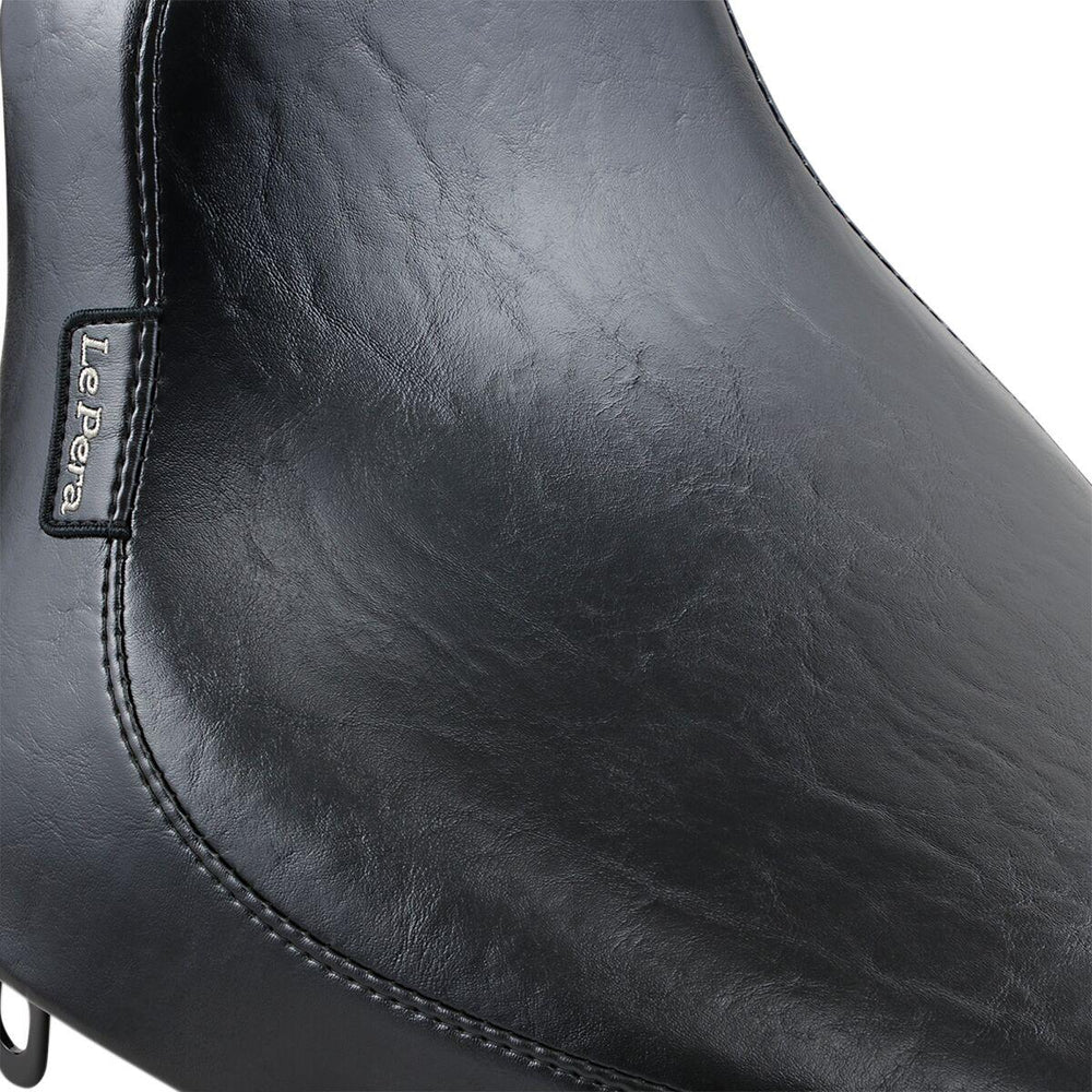 LE Pera Silhouette Solo Foam Seat For Harley Davidson FLST 1340 1986-1990 Smooth - Black
