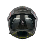 Spada Sirius Flip Front Motorcycle Helmet - Flow Orange