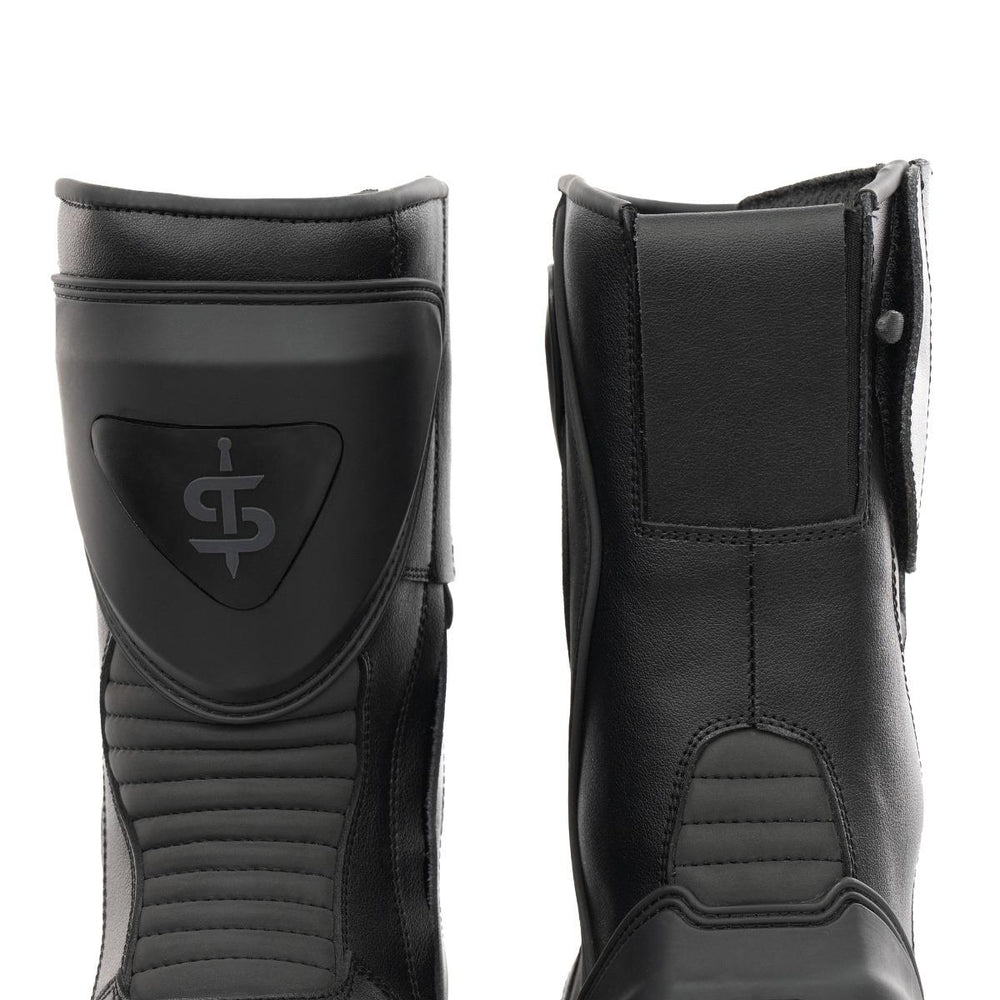 Spada Cyclone Waterproof Motorcycle Boots - Black