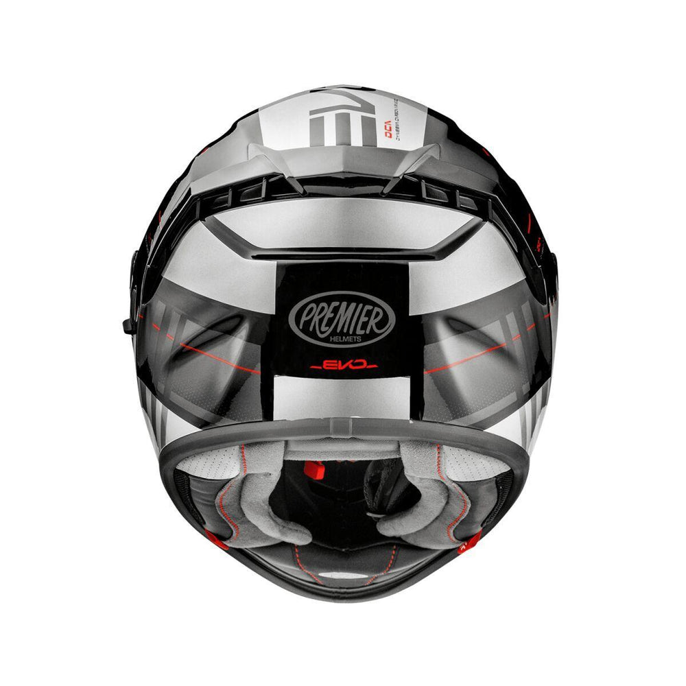 Premier Evoluzione Helmet - Black/Grey/White