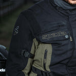 Spada Ascent V3 CE WP Jacket Black Green