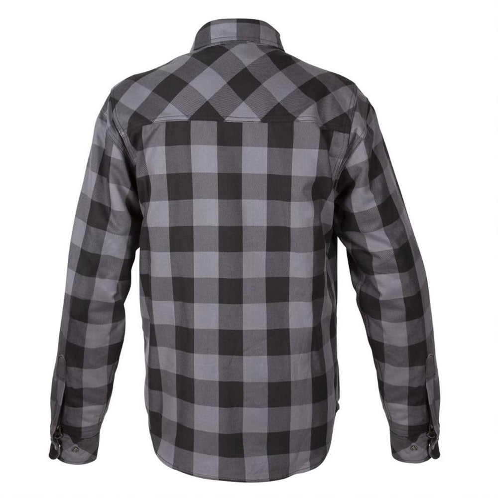 Spada Maine CE Check Riding Shirt Black & Grey