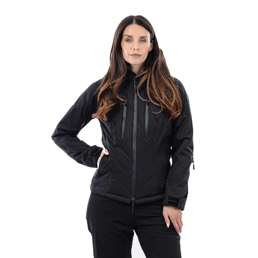 Spada Bella Waterproof Ladies Quilted Motorcycle Jacket - Black