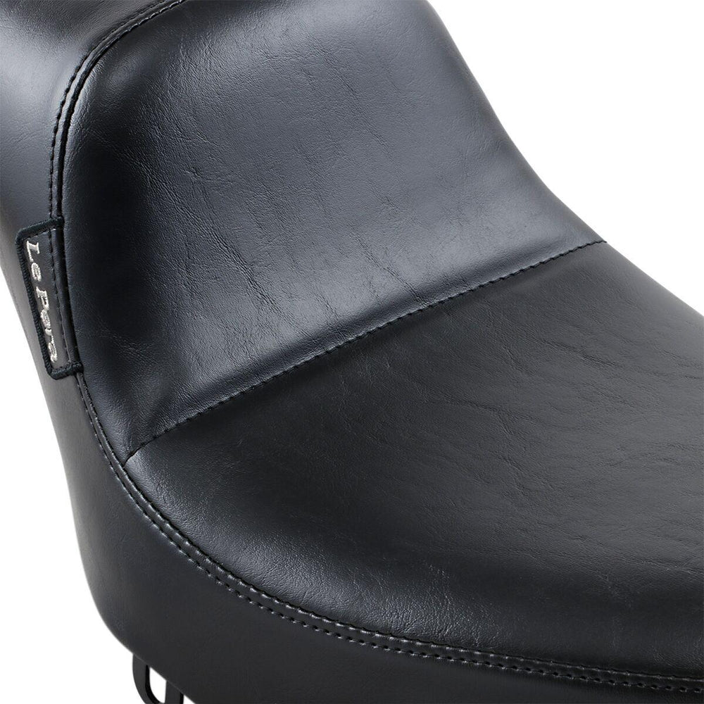 LE Pera Daytona Sport Solo Seat For Harley Davidson FL 1200 1964-1977 Smooth - Black