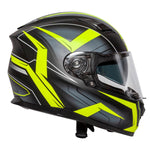 Spada SP17 Ruler Matt Black Yellow Helmet