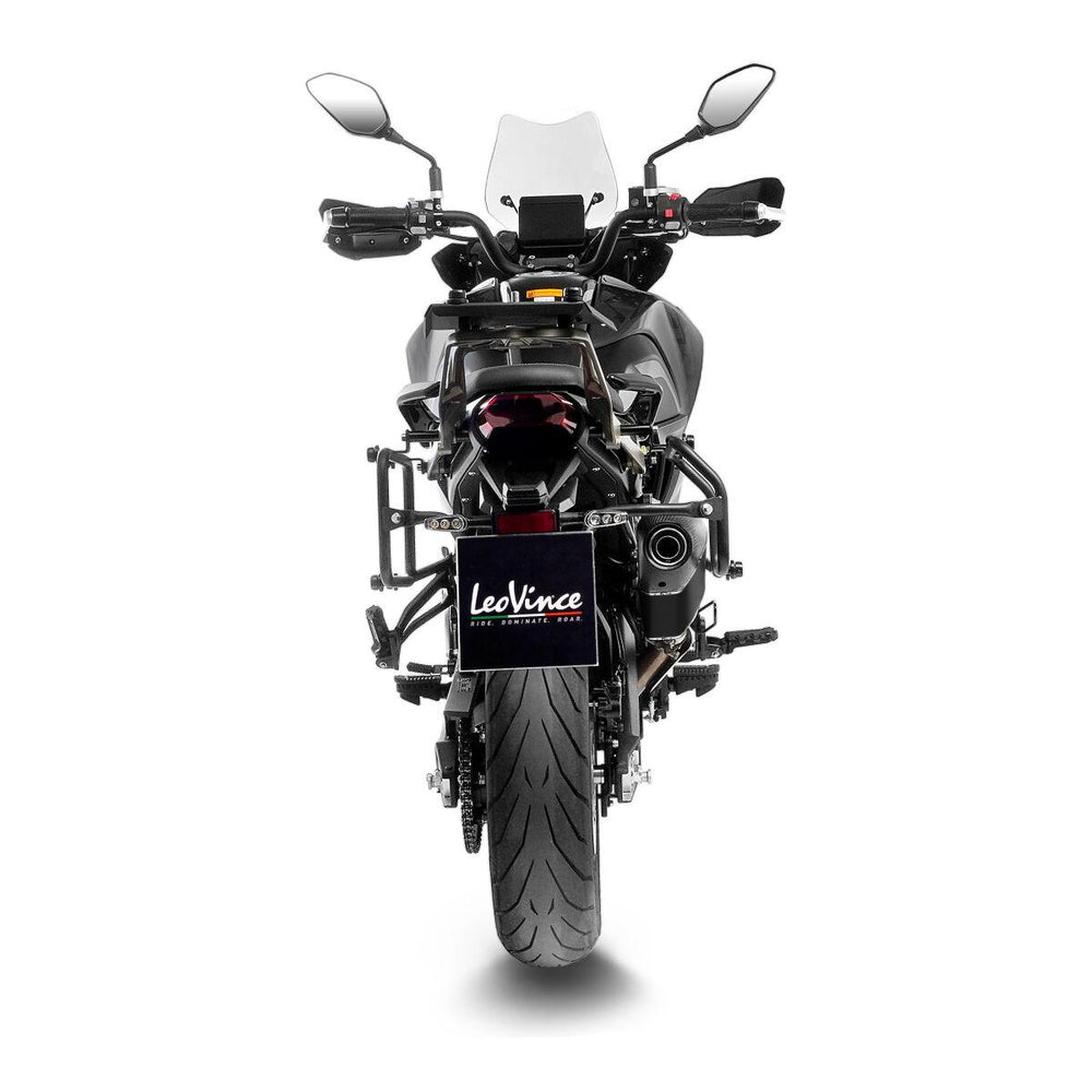 LeoVince LV-14 Black Edition Silencer For Benelli TRK 702 ABS 2022-2024 Right
